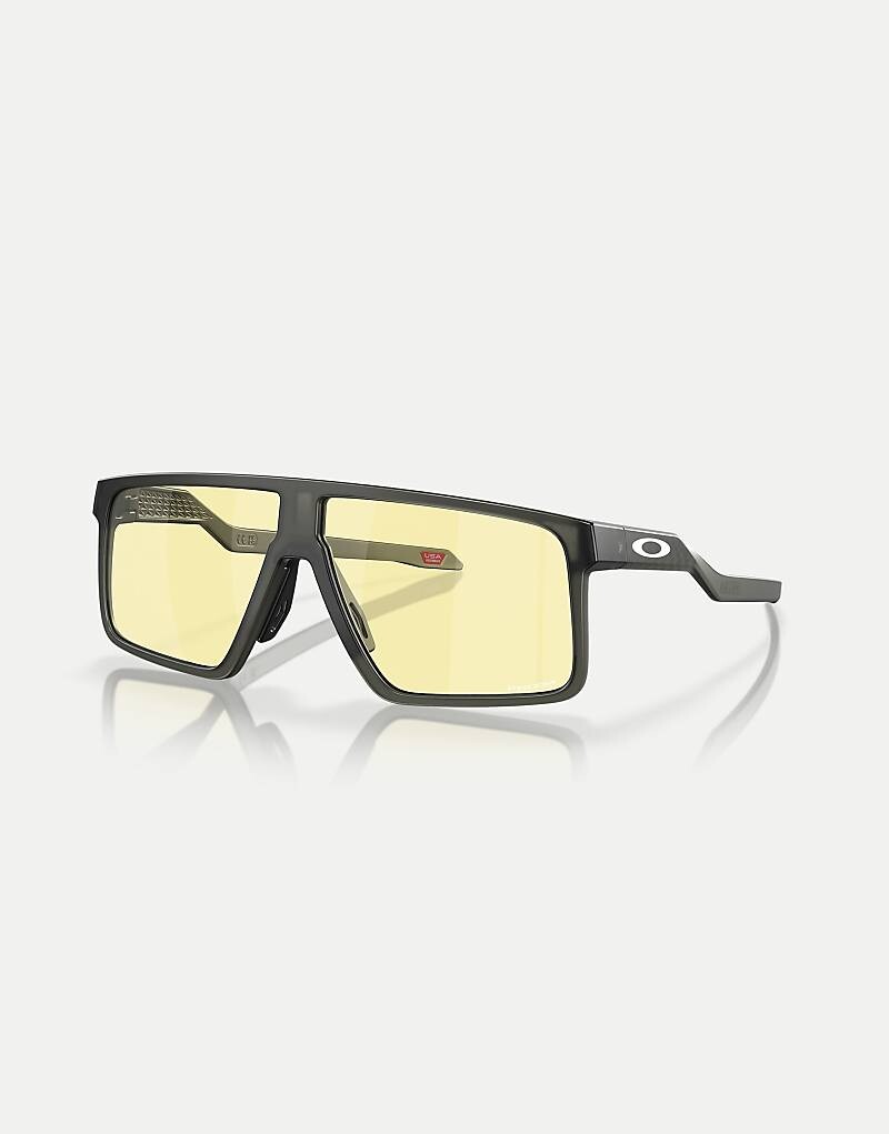 Oakley — Helux Gaming Collection — прямоугольные солнцезащитные очки матового дымчато-серого цвета с желтыми зеркальными линзами
Oakley — Helux Gaming Collection — прямоугольные солнцезащитные очки матового дымчато-серого цвета с желтыми зеркальными линзами