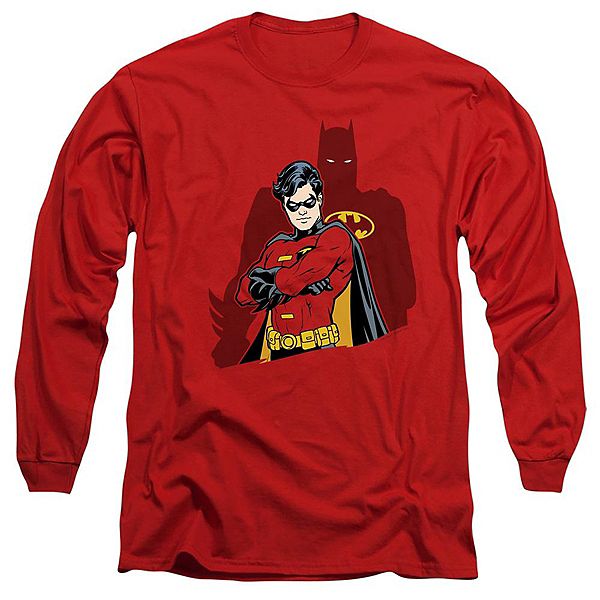 Футболка с длинным рукавом Batman Wingman для взрослых Licensed Character
Футболка с длинным рукавом Batman Wingman для взрослых Licensed Character