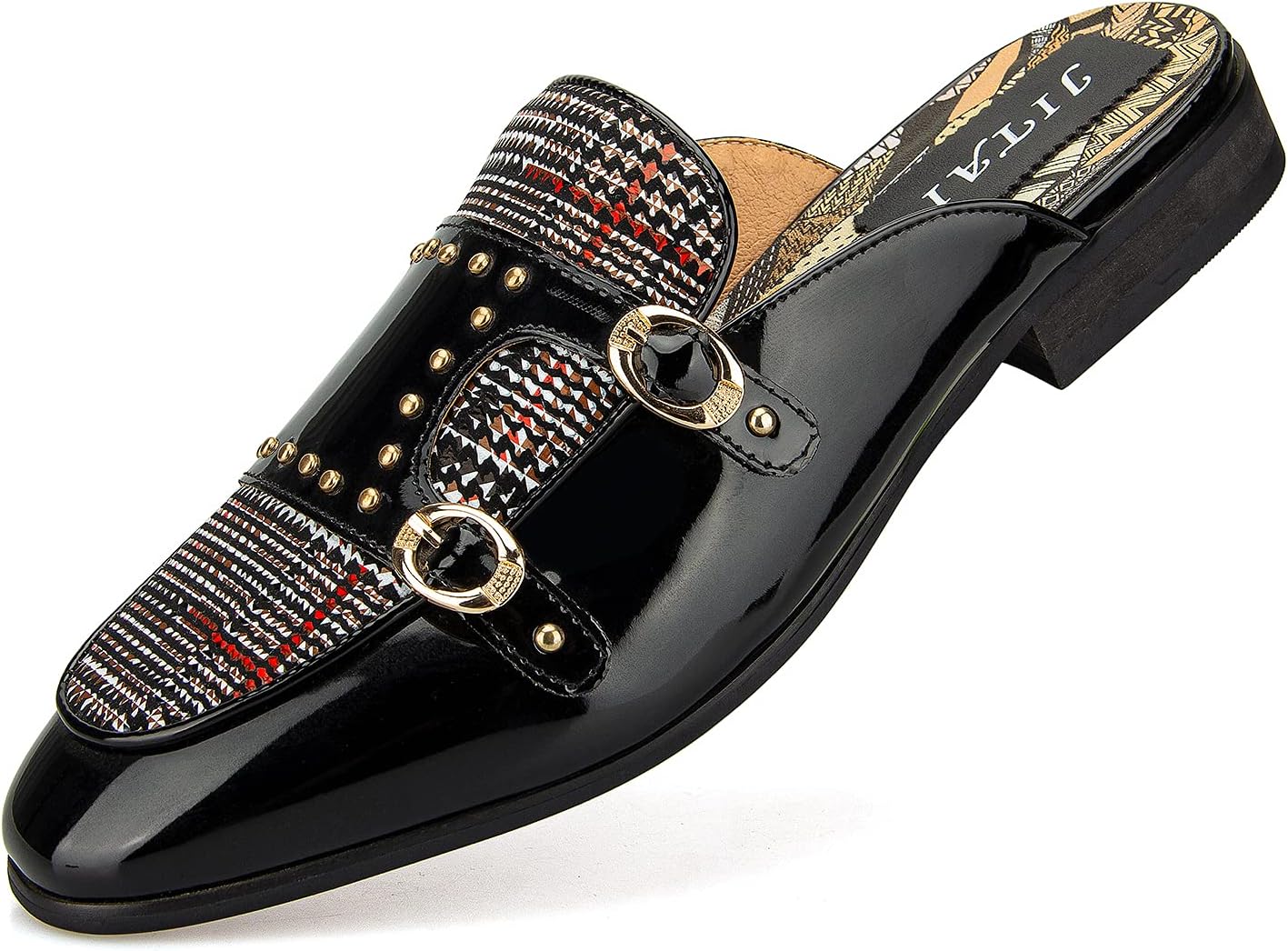 Мужские мюли JITAI - лоферы без застежки, повседневные полулоферы, сандалии без задника, черный
Мужские мюли JITAI - лоферы без застежки, повседневные полулоферы, сандалии без задника, черный