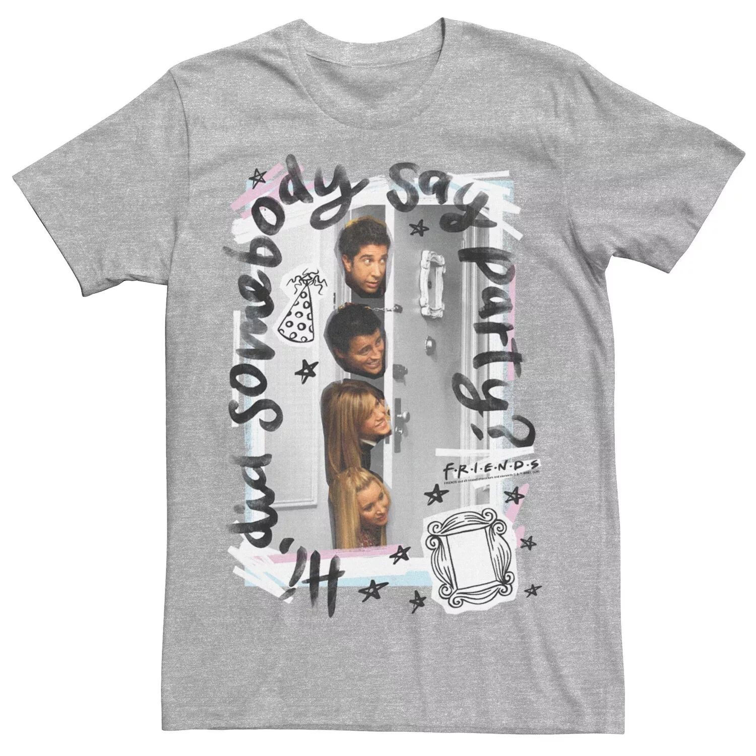 Мужская футболка с надписью «Привет, кто-то сказал, вечеринка, групповая фотография» Licensed Character
Мужская футболка с надписью «Привет, кто-то сказал, вечеринка, групповая фотография» Licensed Character