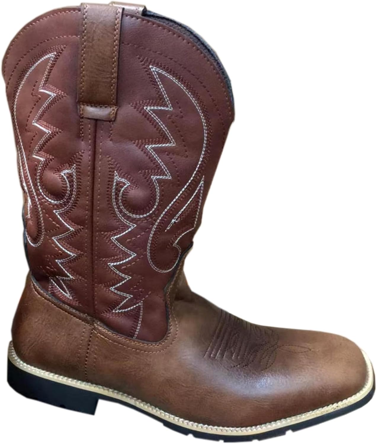 Мужские ковбойские сапоги, круглый носок, классические модные вышитые западные ботинки с противоскользящей подошвой, обувь страны для весны и осени Junqiako, коричневый
Мужские ковбойские сапоги, круглый носок, классические модные вышитые западные ботинки с противоскользящей подошвой, обувь страны для весны и осени Junqiako, коричневый