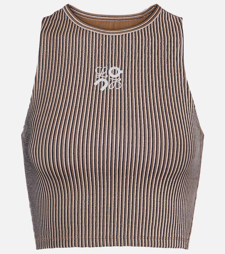 Футболка-майка из жаккардового джерси Loewe, Brown/Pink
Футболка-майка из жаккардового джерси Loewe, Brown/Pink