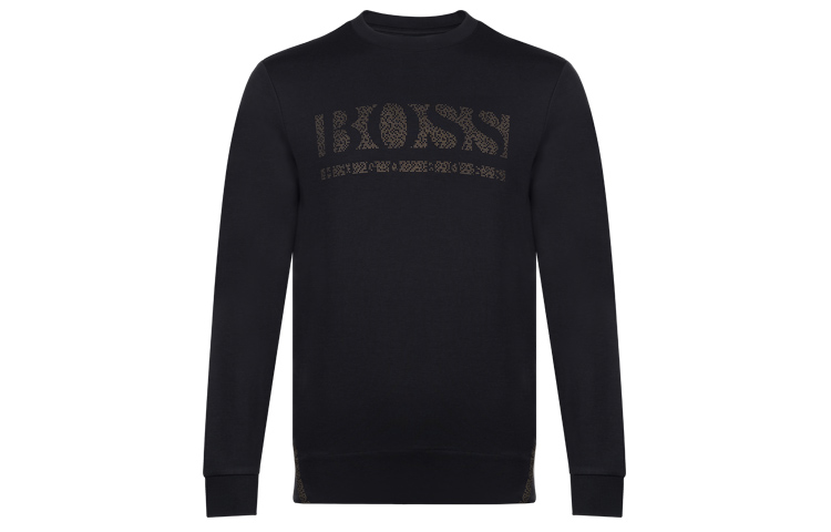 HUGO BOSS Men Slim-fit Crewneck Salbo Iconic Sweatshirt Black
HUGO BOSS Men Slim-fit Crewneck Salbo Iconic Sweatshirt Black