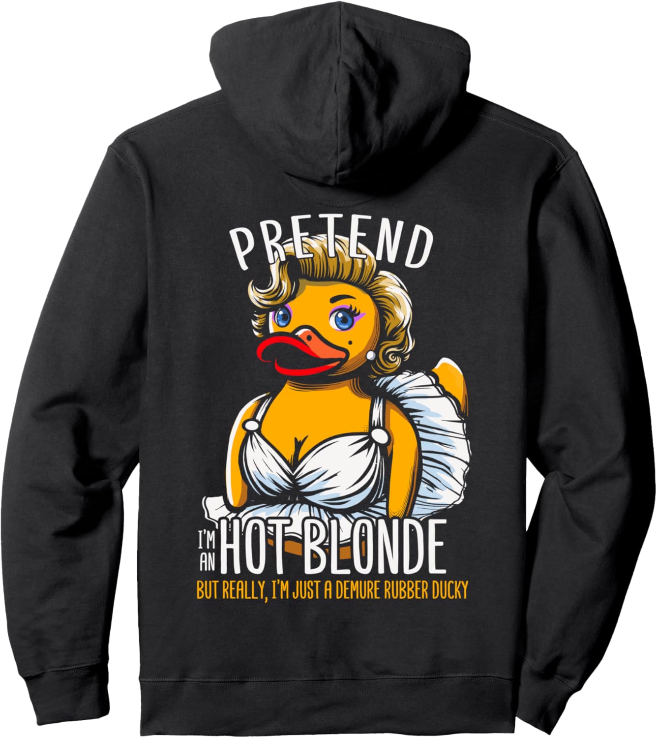 Толстовка, Блондинка в резиновой уточке, красивая топ-модель в толстовке с изображением утки Topmodel Rubber Ducky Blonde Rubber Duck, черный
Толстовка, Блондинка в резиновой уточке, красивая топ-модель в толстовке с изображением утки Topmodel Rubber Ducky Blonde Rubber Duck, черный