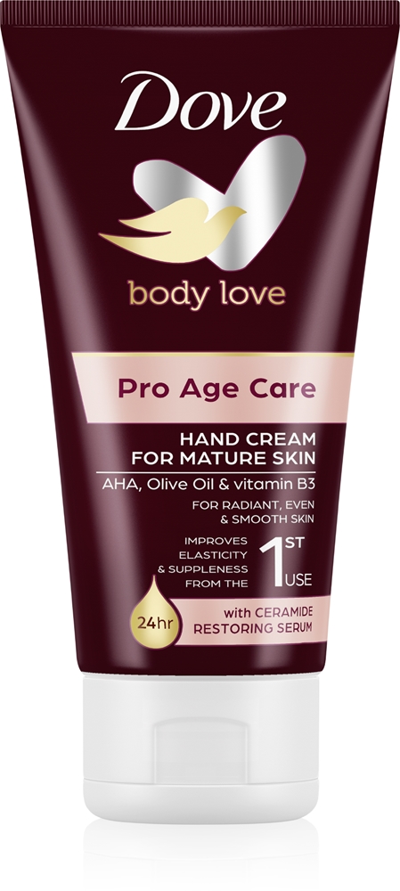 Крем для рук Body Love Pro Age для зрелой кожи Dove, 75 m
Крем для рук Body Love Pro Age для зрелой кожи Dove, 75 m