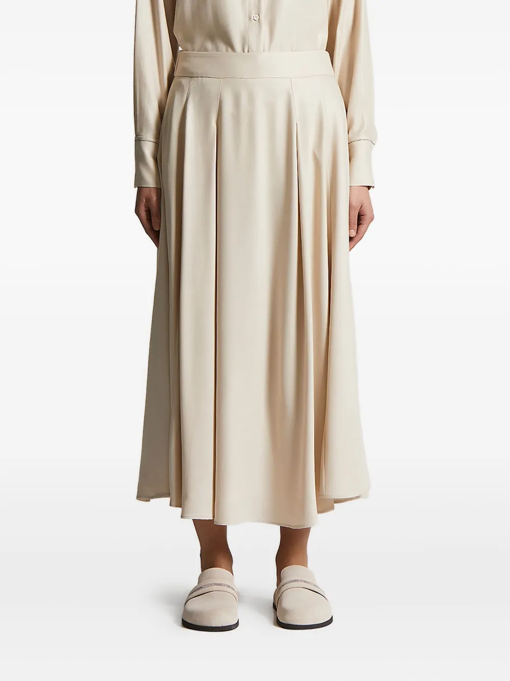 Юбка в складку Peserico, нейтральный
Юбка в складку Peserico, нейтральный