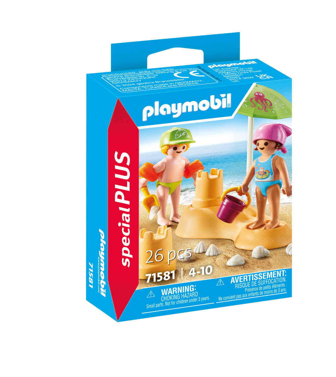 Дети и замок из песка 71581 Playmobil
Дети и замок из песка 71581 Playmobil