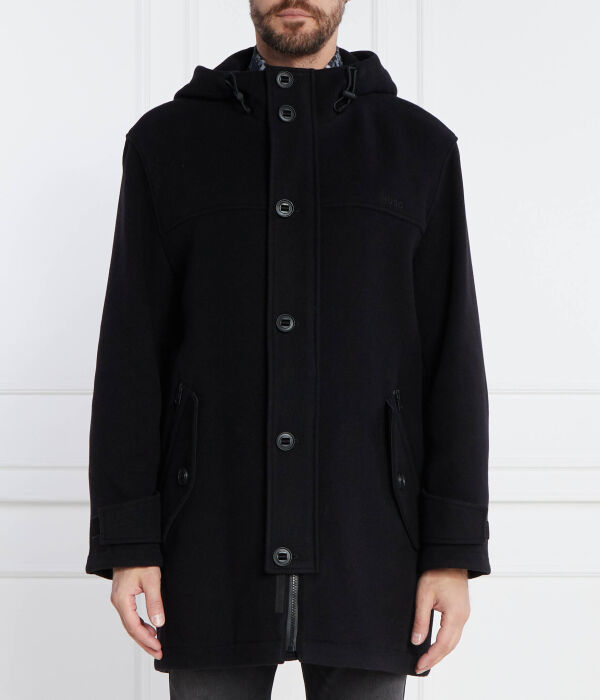 Пальто шерстяное Hugo Munkon, черный
Пальто шерстяное Hugo Munkon, черный