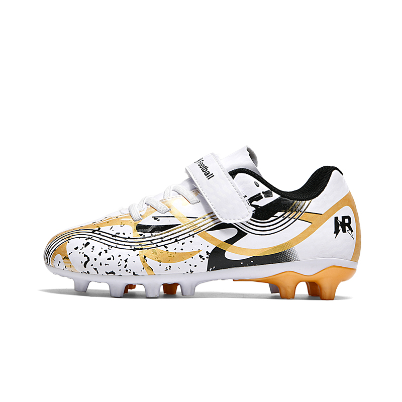Низкие футбольные бутсы для детей FIRS Kids, белый/золотой
Низкие футбольные бутсы для детей FIRS Kids, белый/золотой