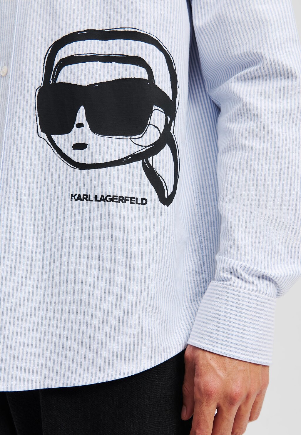 Рубашка IKON STRIPED KARL LAGERFELD, белый
Рубашка IKON STRIPED KARL LAGERFELD, белый