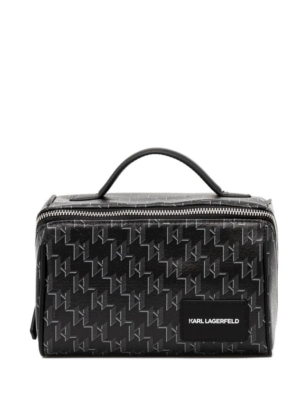 Сумка-переноска с верхней ручкой и монограммой KARL LAGERFELD, черный
Сумка-переноска с верхней ручкой и монограммой KARL LAGERFELD, черный