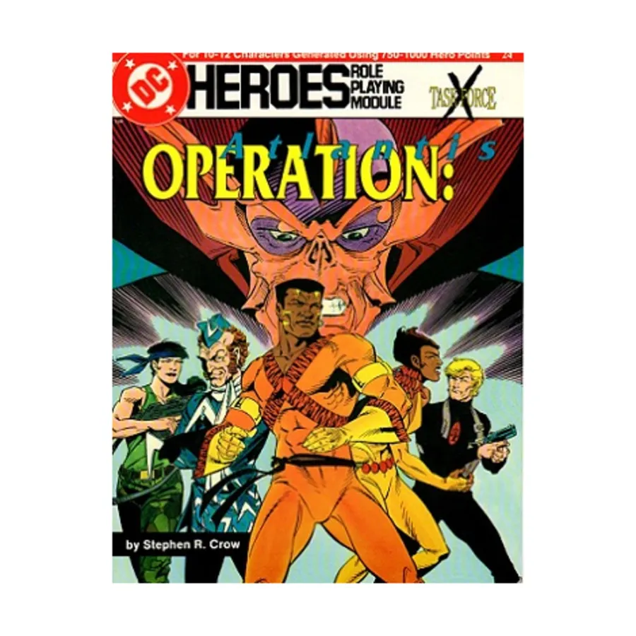 Модуль Operation - Atlantis, DC Heroes - Modules & Miscellaneous (Mayfair Games)
Модуль Operation - Atlantis, DC Heroes - Modules & Miscellaneous (Mayfair Games)