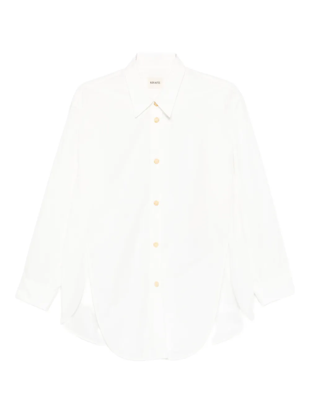 Рубашка Goya на пуговицах Khaite, белый
Рубашка Goya на пуговицах Khaite, белый