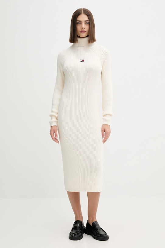 Хлопковое платье Tommy Jeans, бежевый
Хлопковое платье Tommy Jeans, бежевый