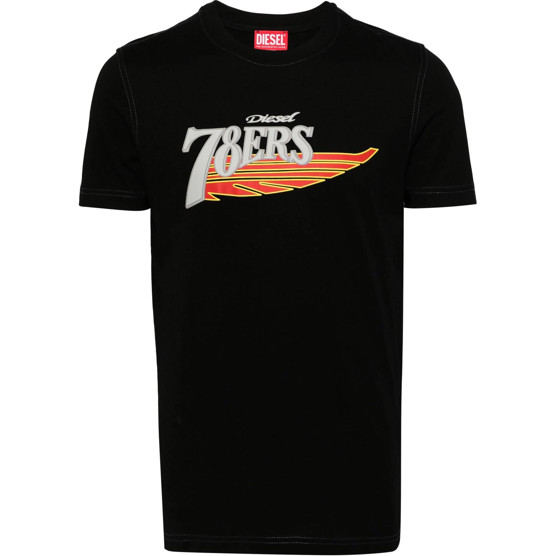 Футболка с логотипом 78ers DIESEL, черный
Футболка с логотипом 78ers DIESEL, черный