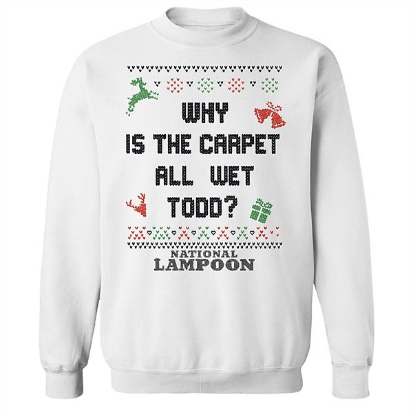 Мужской свитшот с принтом National Lampoon's Christmas Vacation Licensed Character
Мужской свитшот с принтом National Lampoon's Christmas Vacation Licensed Character