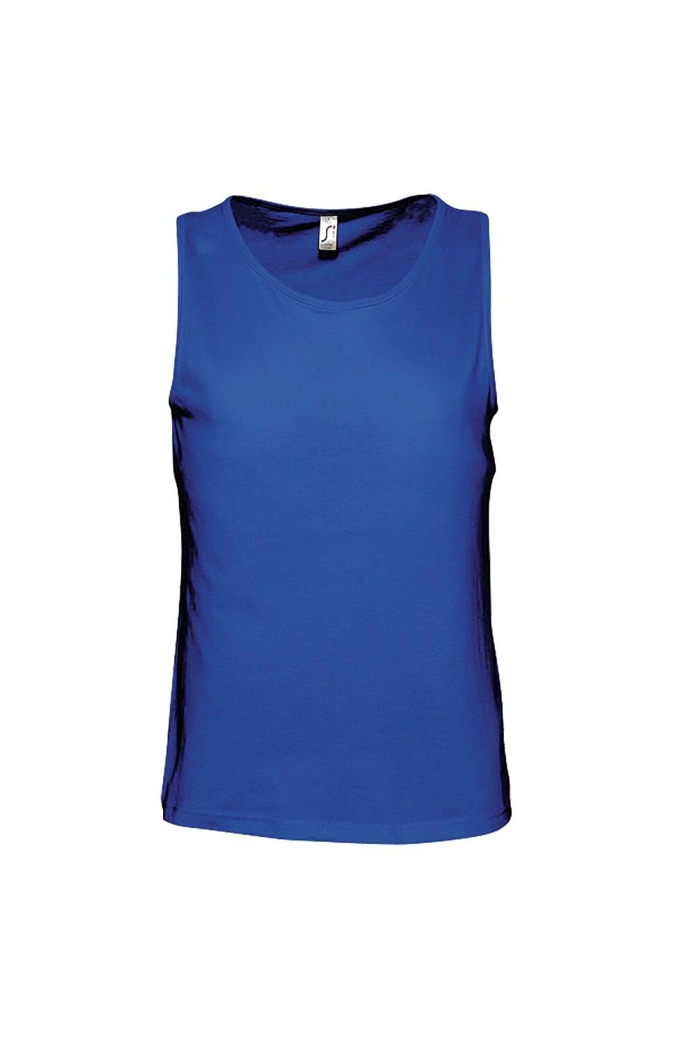 Майка/жилет без рукавов Justin SOL'S, синий
Майка/жилет без рукавов Justin SOL'S, синий