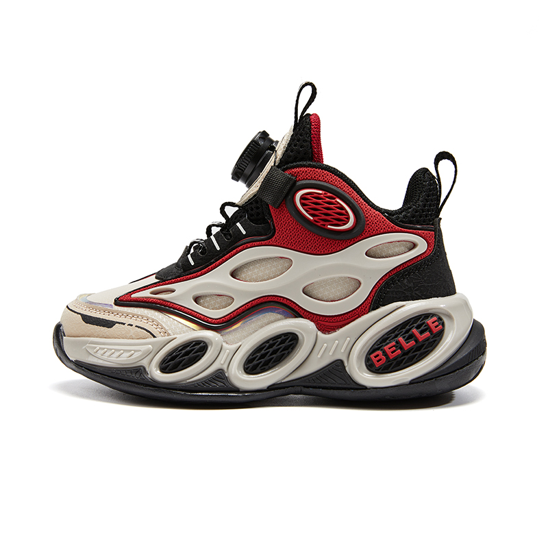 Детские баскетбольные кроссовки с противоскользящей подошвой и износостойкой поддержкой и высоким верхом BELLE, черный
Детские баскетбольные кроссовки с противоскользящей подошвой и износостойкой поддержкой и высоким верхом BELLE, черный