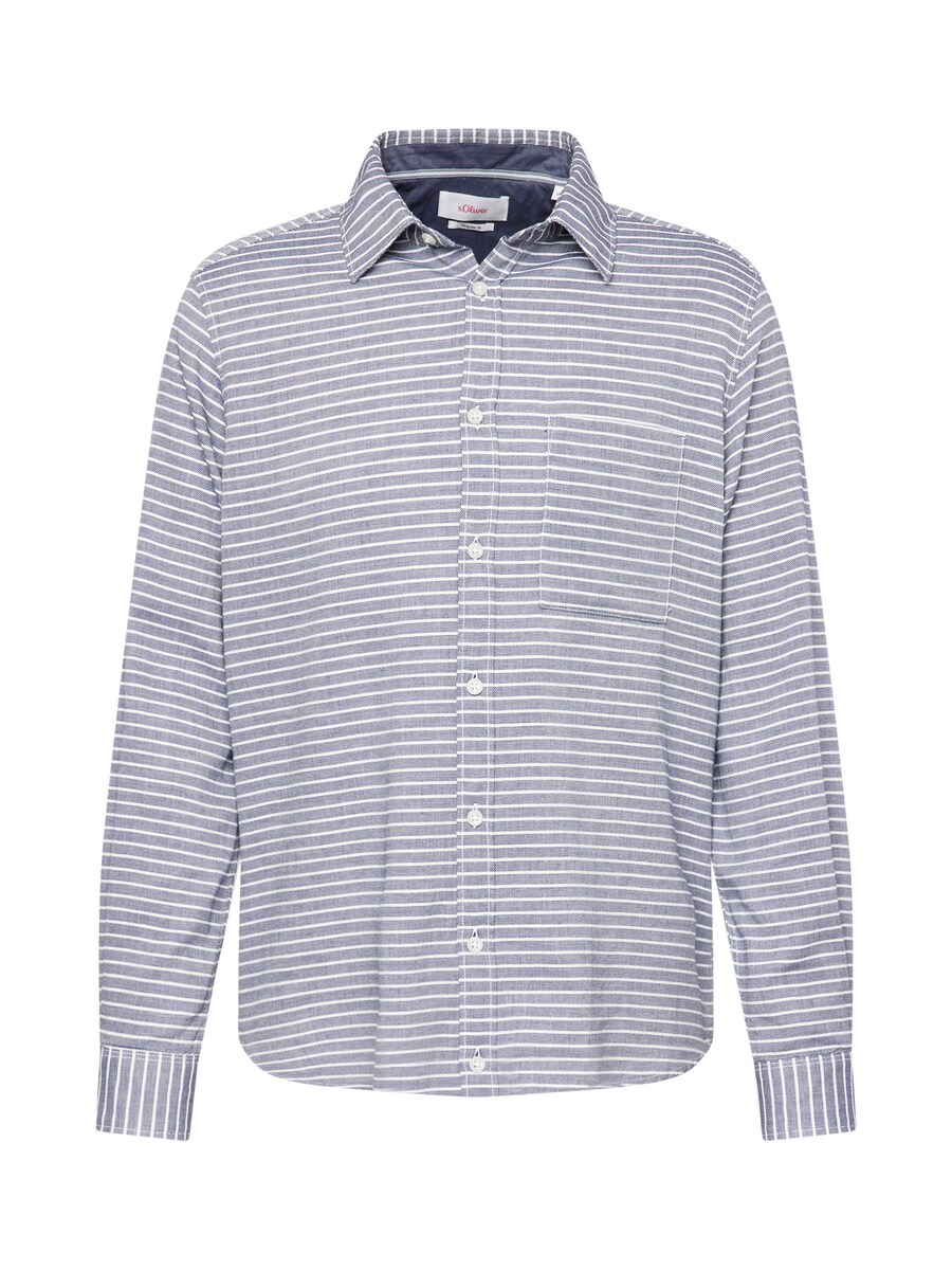 Рубашка на пуговицах классического кроя s.Oliver, синий
Рубашка на пуговицах классического кроя s.Oliver, синий