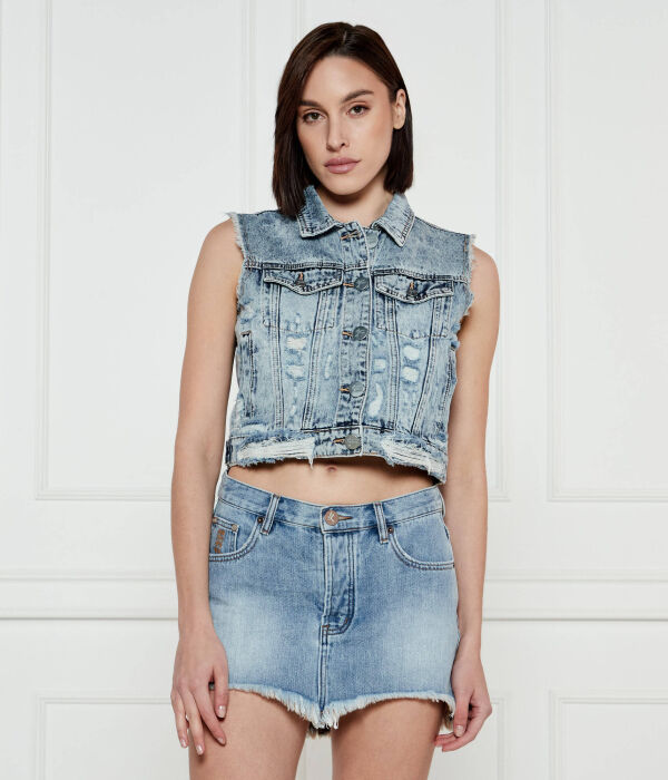 Жилет женский One Teaspoon джинсовый короткий, синий
Жилет женский One Teaspoon джинсовый короткий, синий