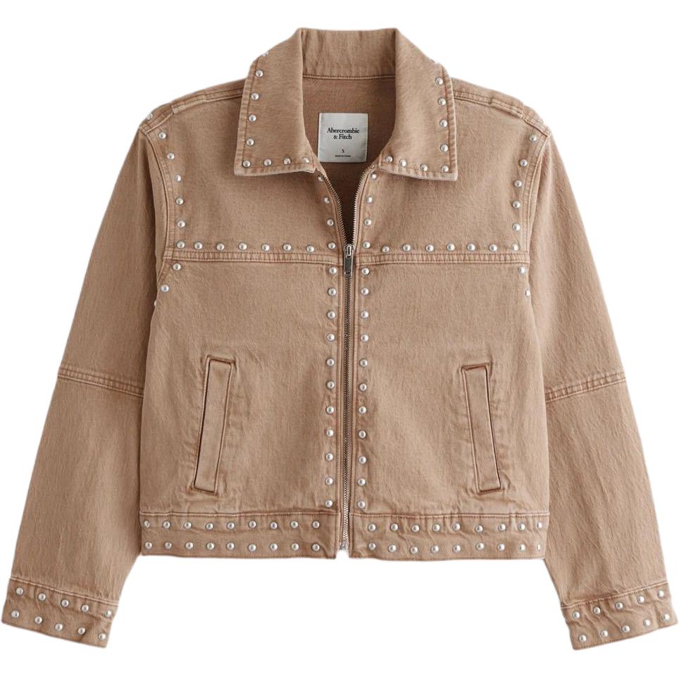 Abercrombie&Fitch Джинсовая куртка женская, Brown
Abercrombie&Fitch Джинсовая куртка женская, Brown