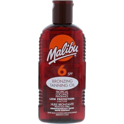 Sun Spf 6 Бронзирующее масло для быстрого загара с низкой защитой 200мл, Malibu
Sun Spf 6 Бронзирующее масло для быстрого загара с низкой защитой 200мл, Malibu