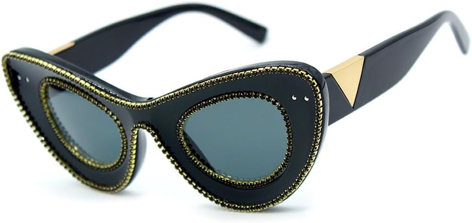 Женские солнцезащитные очки «кошачий глаз» с бриллиантами, роскошные очки большого размера с цветными бриллиантами, модные солнцезащитные очки с защитой от УФ-излучения UV400 LVTFCO, 5
Женские солнцезащитные очки «кошачий глаз» с бриллиантами, роскошные очки большого размера с цветными бриллиантами, модные солнцезащитные очки с защитой от УФ-излучения UV400 LVTFCO, 5