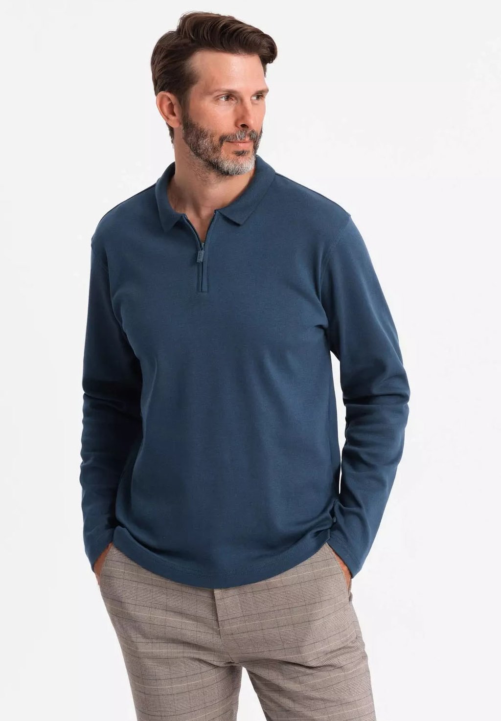 Топ с длинными рукавами Ombre, темно-синий
Топ с длинными рукавами Ombre, темно-синий