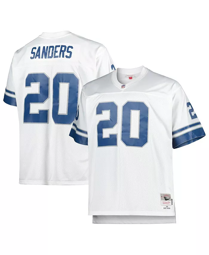 Мужская реплика футболки Barry Sanders Detroit Lions 1996 года для высоких и полных, белая Mitchell & Ness
Мужская реплика футболки Barry Sanders Detroit Lions 1996 года для высоких и полных, белая Mitchell & Ness