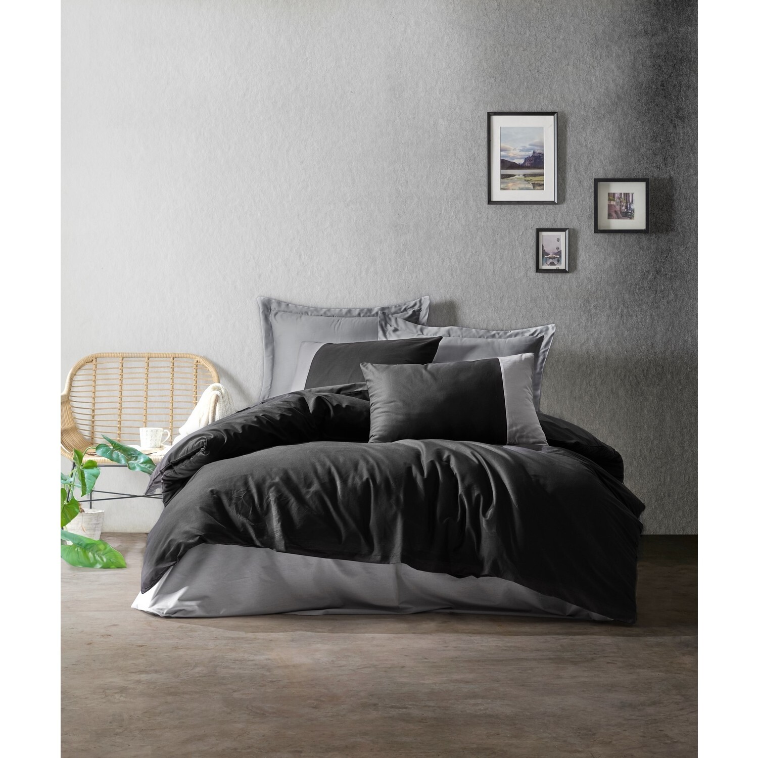 Комплект постельного белья Cotton Box Plain Ranforce, черно-серый, Черный, Комплект постельного белья Cotton Box Plain Ranforce, черно-серый
Комплект постельного белья Cotton Box Plain Ranforce, черно-серый, Черный, Комплект постельного белья Cotton Box Plain Ranforce, черно-серый