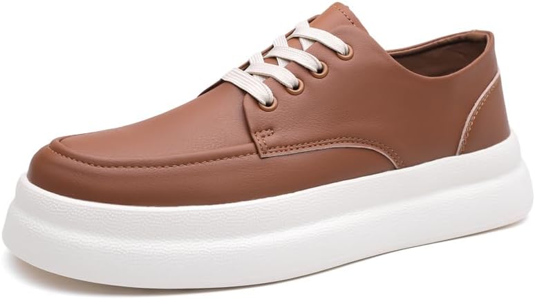 Мужские дышащие прогулочные кроссовки на шнуровке, легкие кеды, противоскользящие, удобные, повседневные спортивные туфли с толстой подошвой Sfxlucart, коричневый
Мужские дышащие прогулочные кроссовки на шнуровке, легкие кеды, противоскользящие, удобные, повседневные спортивные туфли с толстой подошвой Sfxlucart, коричневый