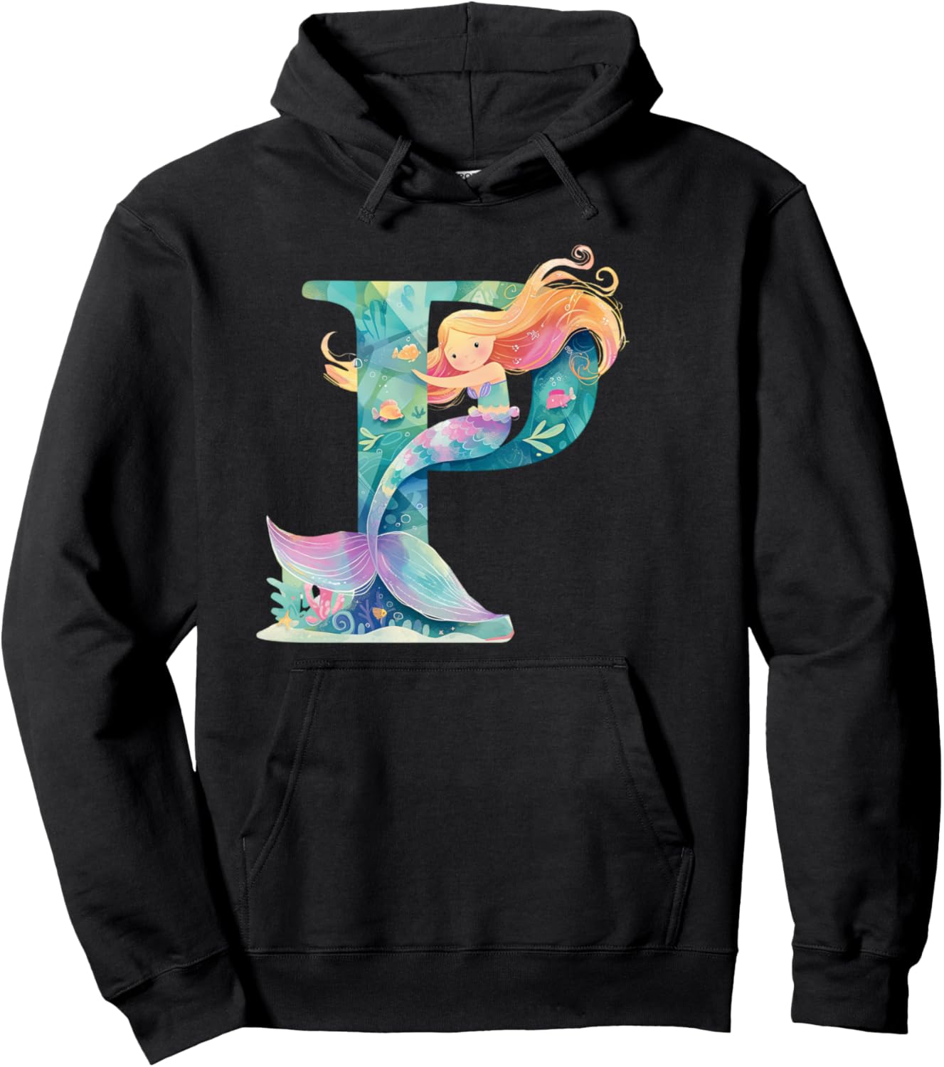 Толстовка русалки на день рождения с буквой P (начальная буква алфавита), толстовка с капюшоном P Mermaid Tees Nyc, черный
Толстовка русалки на день рождения с буквой P (начальная буква алфавита), толстовка с капюшоном P Mermaid Tees Nyc, черный