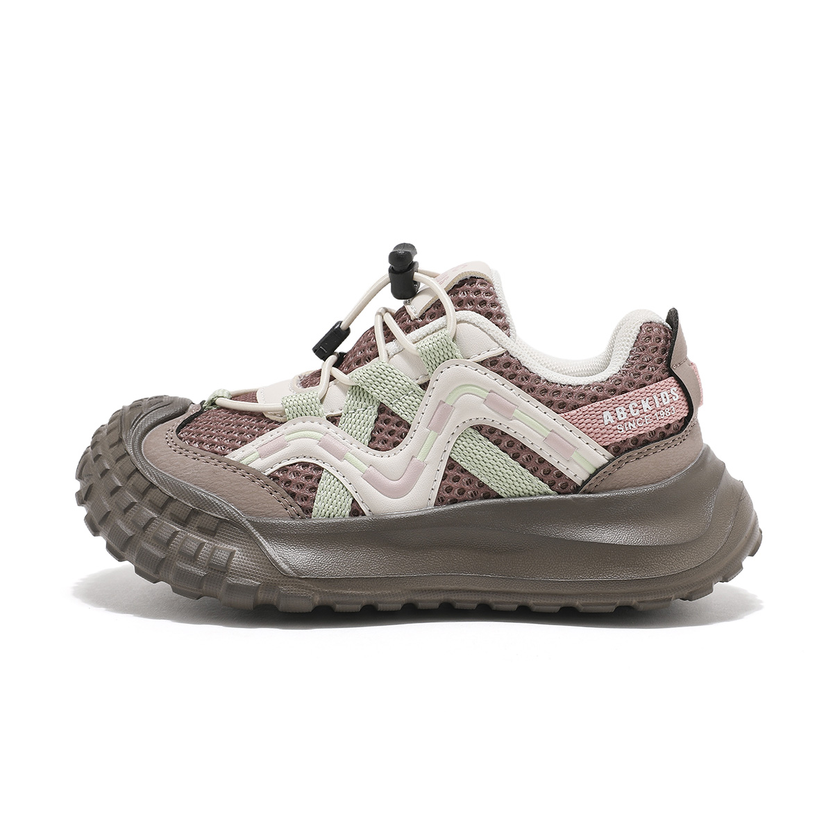 Нескользящие, износостойкие, легкие, амортизирующие, низкие повседневные кроссовки для детей ABC KIDS, коричневый 
Нескользящие, износостойкие, легкие, амортизирующие, низкие повседневные кроссовки для детей ABC KIDS, коричневый