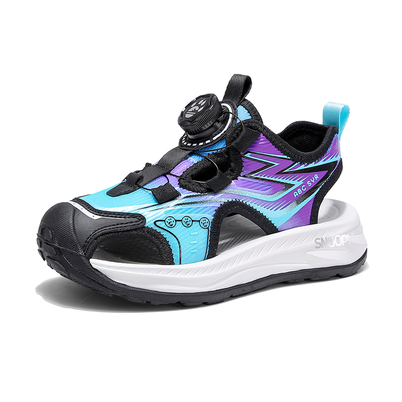 Детские сандалии с дышащей подошвой, противоскользящие, с амортизацией и средним голенищем SNOOPY, черный/фиолетовый
Детские сандалии с дышащей подошвой, противоскользящие, с амортизацией и средним голенищем SNOOPY, черный/фиолетовый