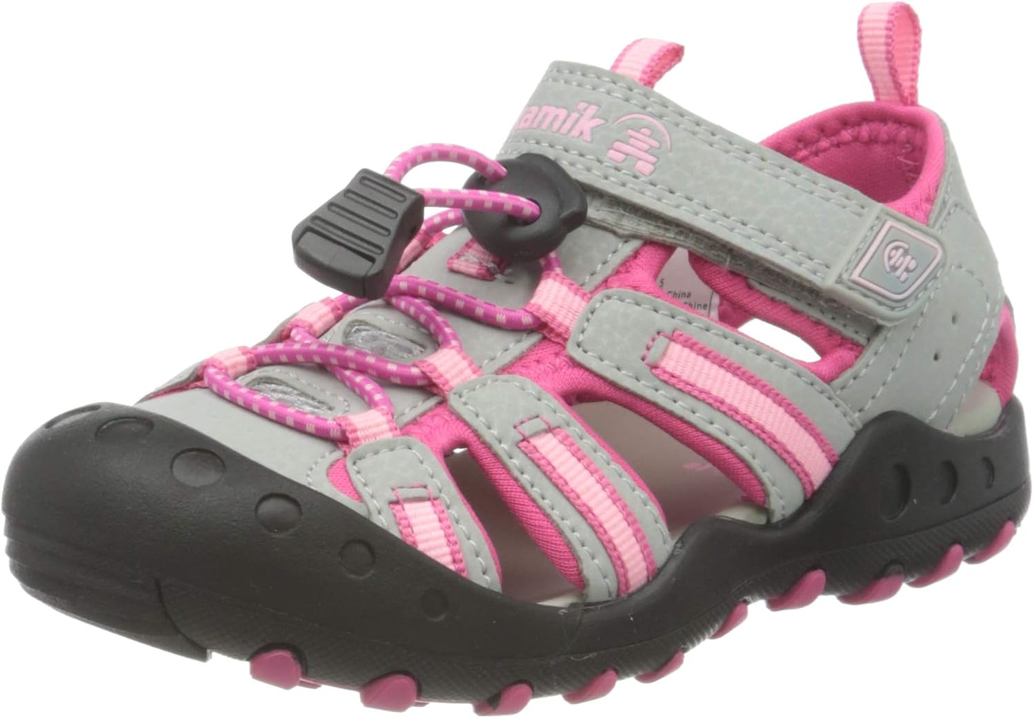 Детские сандалии унисекс Kamik CrabSport, розовый/серый
Детские сандалии унисекс Kamik CrabSport, розовый/серый