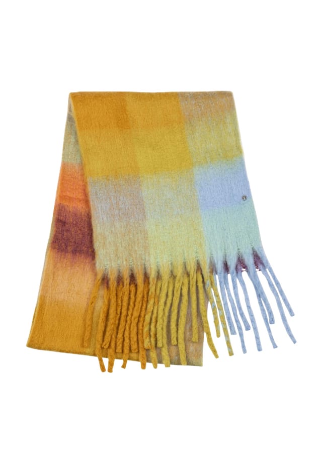 Тканый шарф XXL с бахромой Loevenich, мультиколор
Тканый шарф XXL с бахромой Loevenich, мультиколор