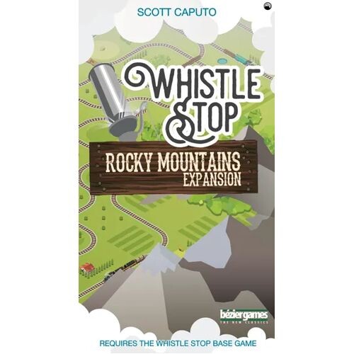 Настольная игра Whistle Stop Rocky Mountains Expansion Bezier Games
Настольная игра Whistle Stop Rocky Mountains Expansion Bezier Games
