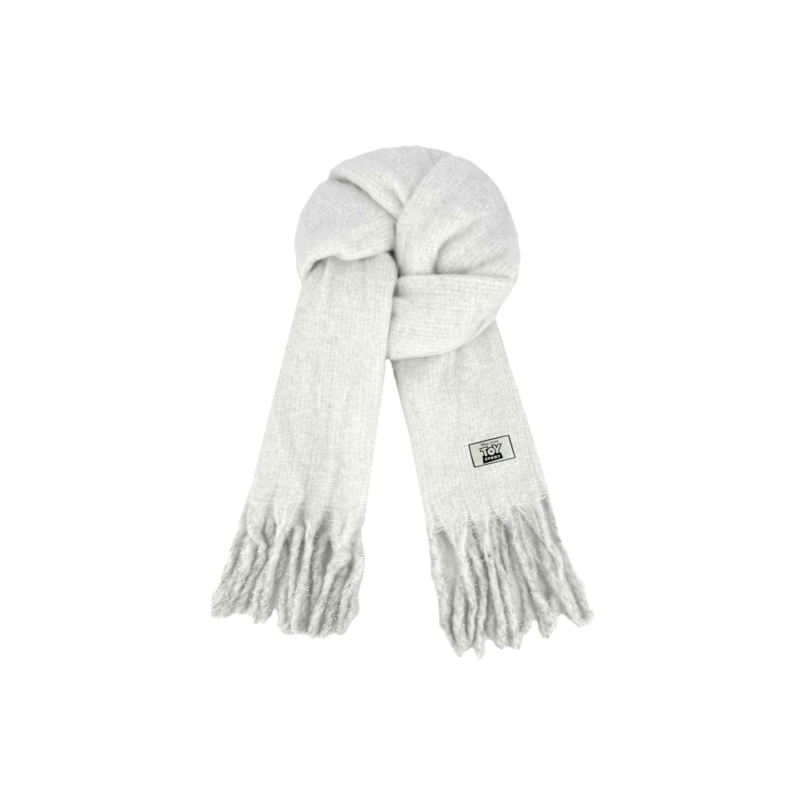 Disney Полиэстеровый вязаный шарф унисекс, White
Disney Полиэстеровый вязаный шарф унисекс, White