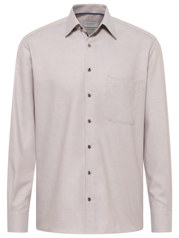 Рубашка COMFORT FIT песочного цвета Eterna
Рубашка COMFORT FIT песочного цвета Eterna