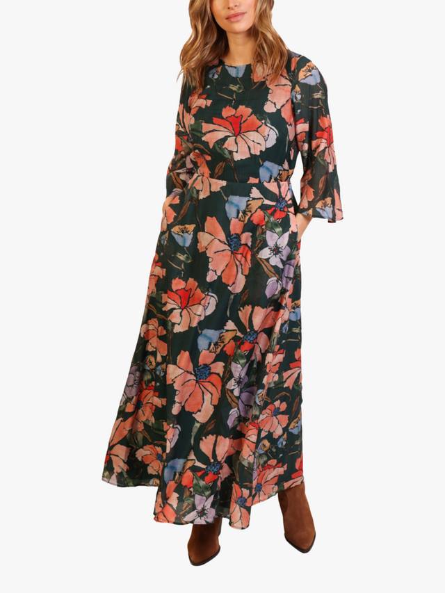 Платье макси Millie Floral с короткими рукавами и круглым вырезом Traffic People
Платье макси Millie Floral с короткими рукавами и круглым вырезом Traffic People