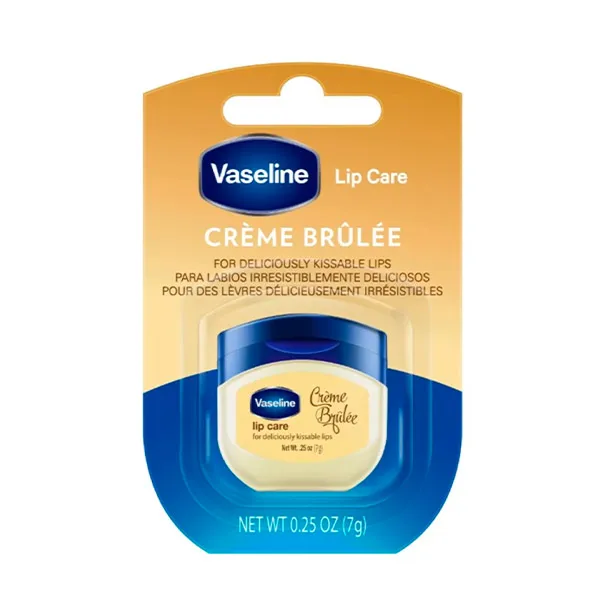 Сухой бальзам для губ Crème Brûlée Vaseline, 7 g
Сухой бальзам для губ Crème Brûlée Vaseline, 7 g