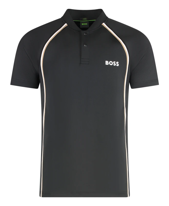 Техническая рубашка поло Hugo, черный
Техническая рубашка поло Hugo, черный