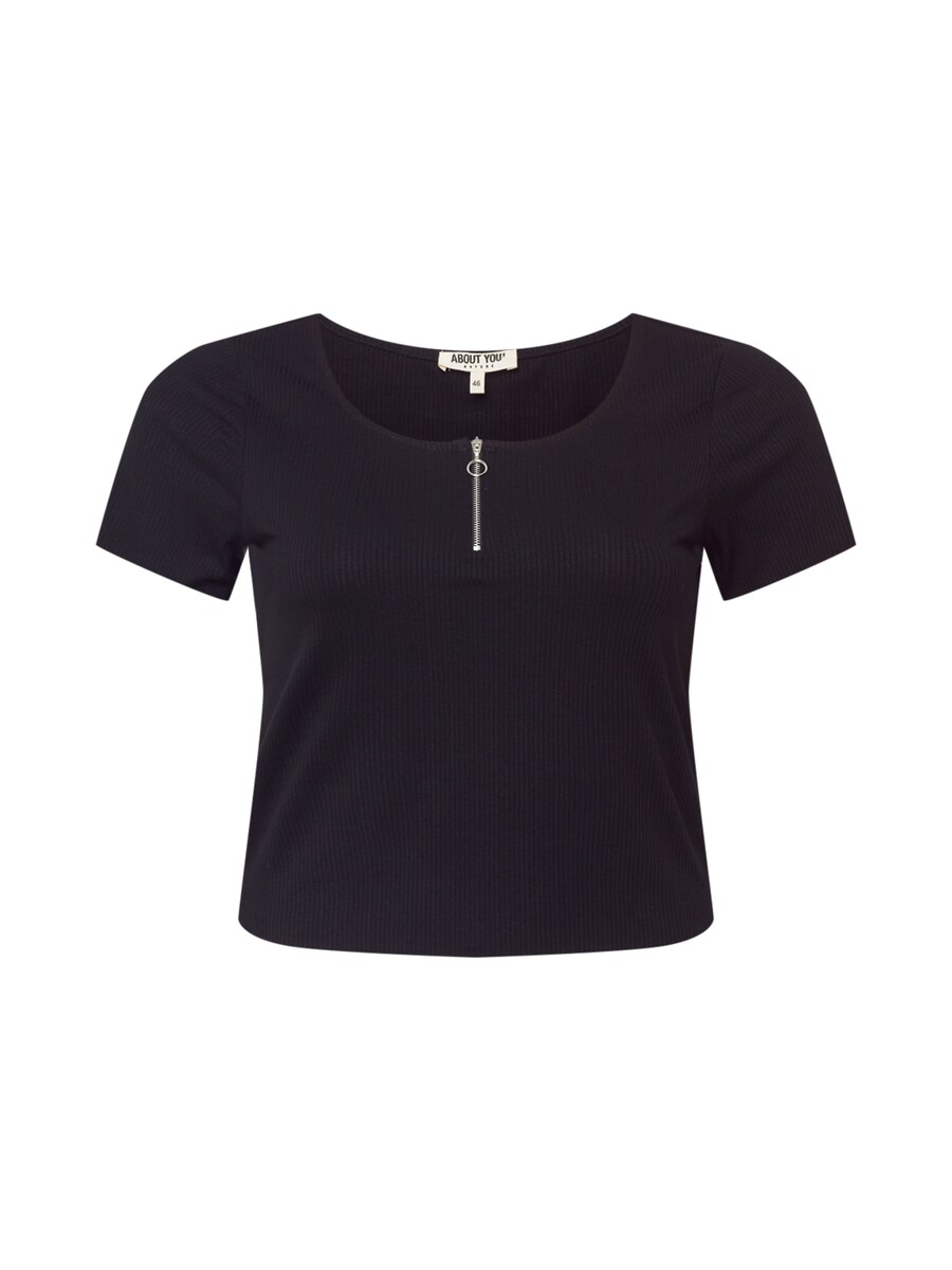 Рубашка ABOUT YOU Curvy Selma, черный 
Рубашка ABOUT YOU Curvy Selma, черный