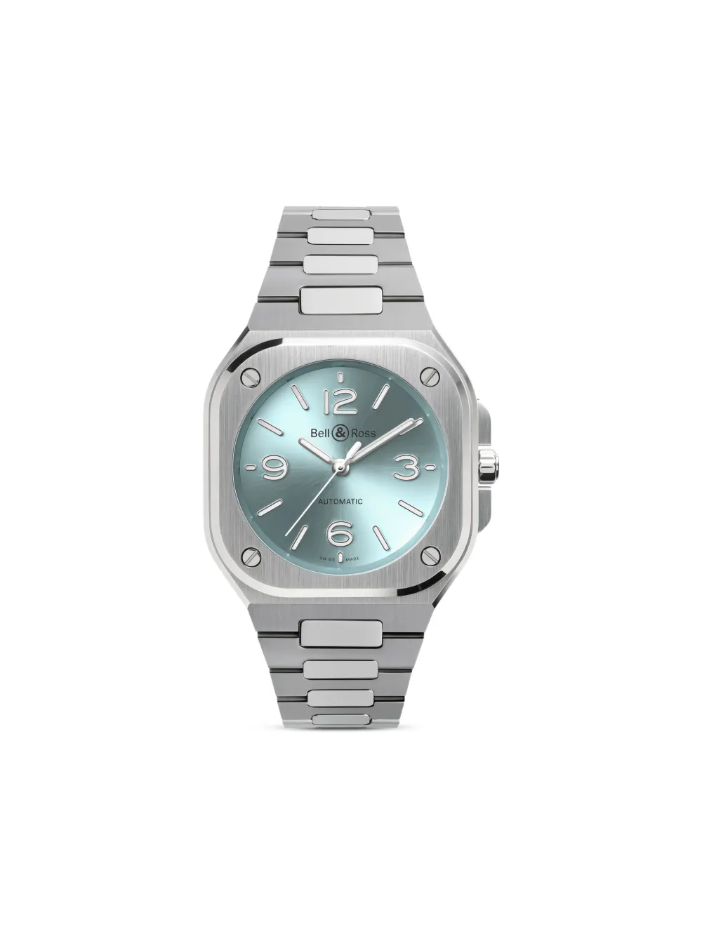 Наручные часы br-05 ice blue steel 36 мм Bell & Ross, синий
Наручные часы br-05 ice blue steel 36 мм Bell & Ross, синий