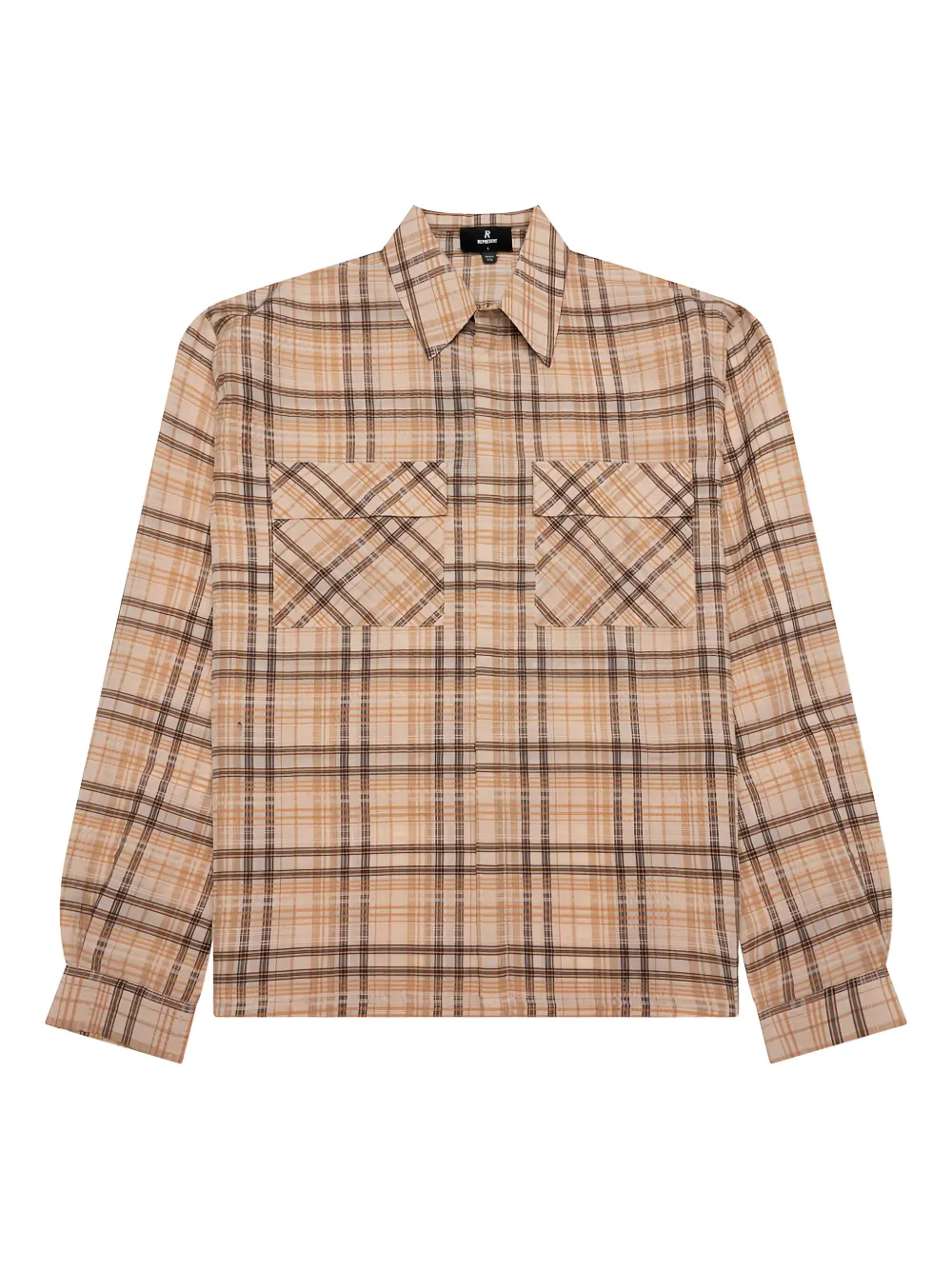 Клетчатая рубашка Represent, нейтральный
Клетчатая рубашка Represent, нейтральный