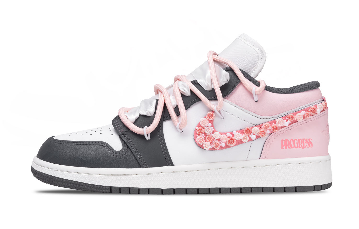 Кроссовки баскетбольные Air 1 для детей и подростков с износостойкой подошвой Jordan, розовый
Кроссовки баскетбольные Air 1 для детей и подростков с износостойкой подошвой Jordan, розовый