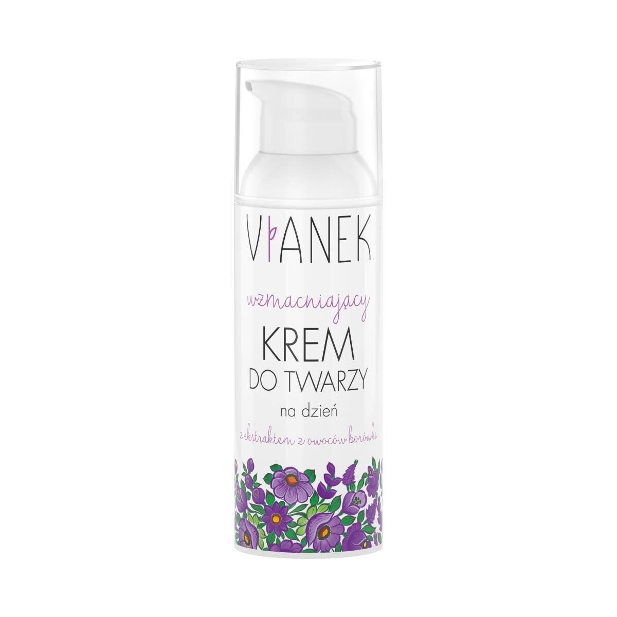 Vianek Wzmacniający дневной крем для лица, 50 ml
Vianek Wzmacniający дневной крем для лица, 50 ml
