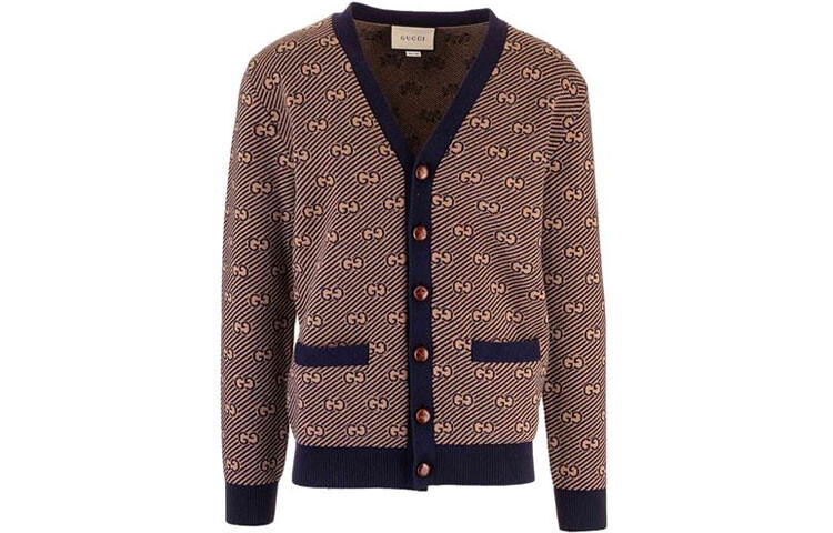 Свитер кашемировый Gucci мужской, коричневый / темно-синий
Свитер кашемировый Gucci мужской, коричневый / темно-синий