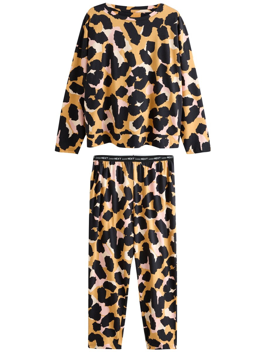 Пижама Next, бежевый/коричневый
Пижама Next, бежевый/коричневый