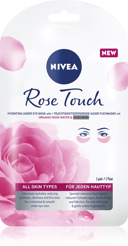 Маска для глаз Rose Touch Nivea, 1 шт
Маска для глаз Rose Touch Nivea, 1 шт